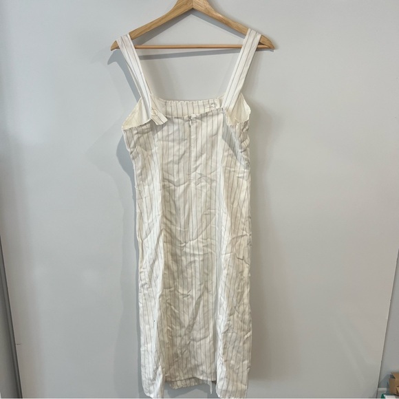 Reformation Palma Stripe Button Midi Dress - Picture 6 of 11